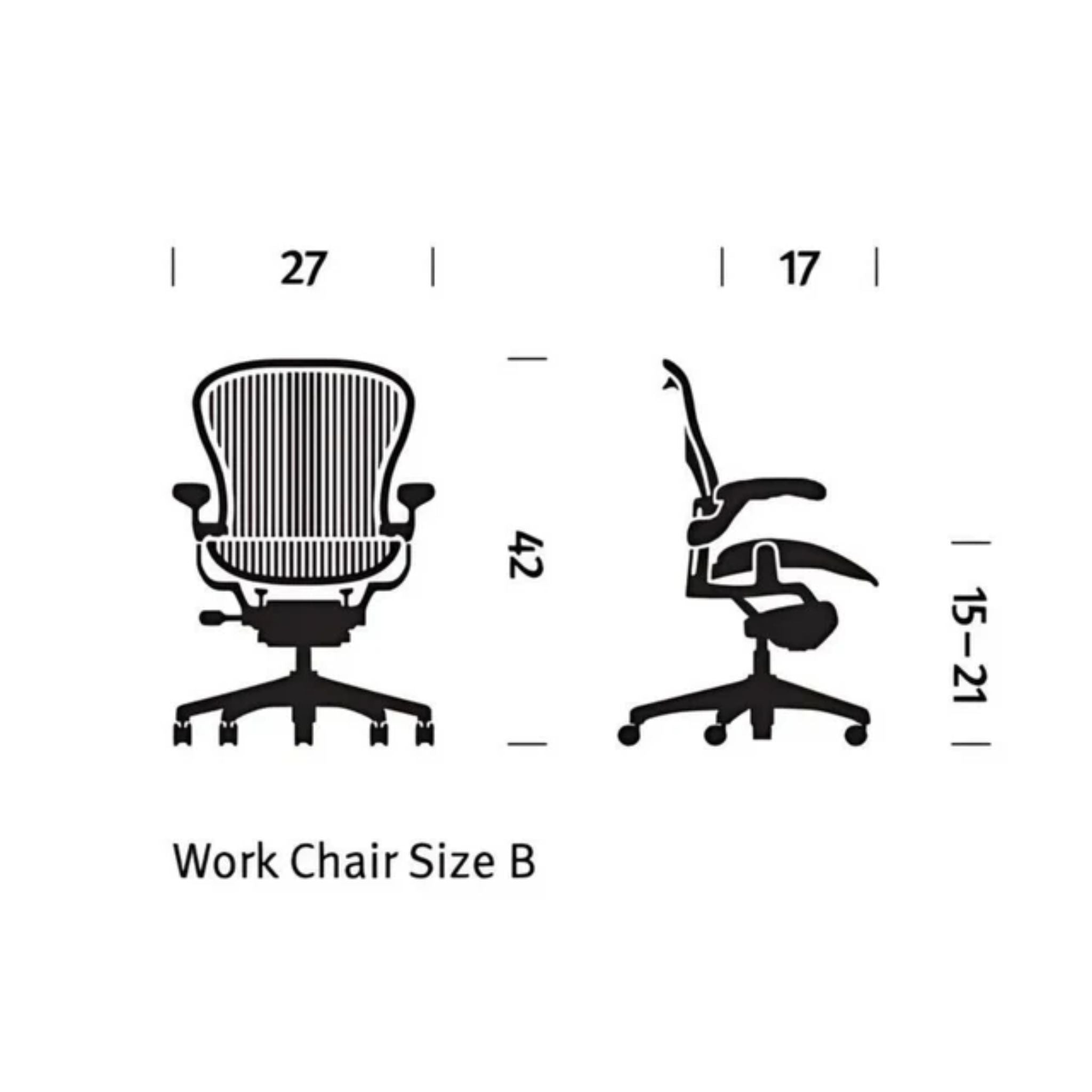 Aeron Remastered Chair (Mineral) by Herman Miller
