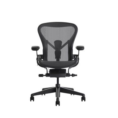 Aeron Remastered Chair (Graphite) by Herman Miller