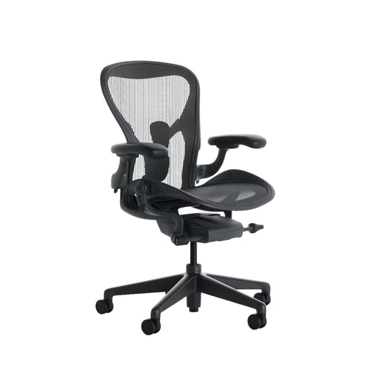Aeron Remastered Chair (Graphite) by Herman Miller