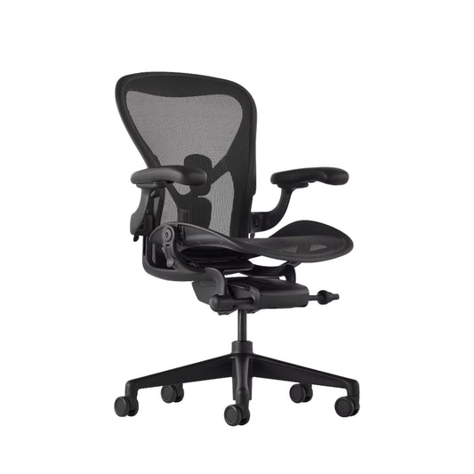 Aeron Remastered Chair (Onyx) by Herman Miller